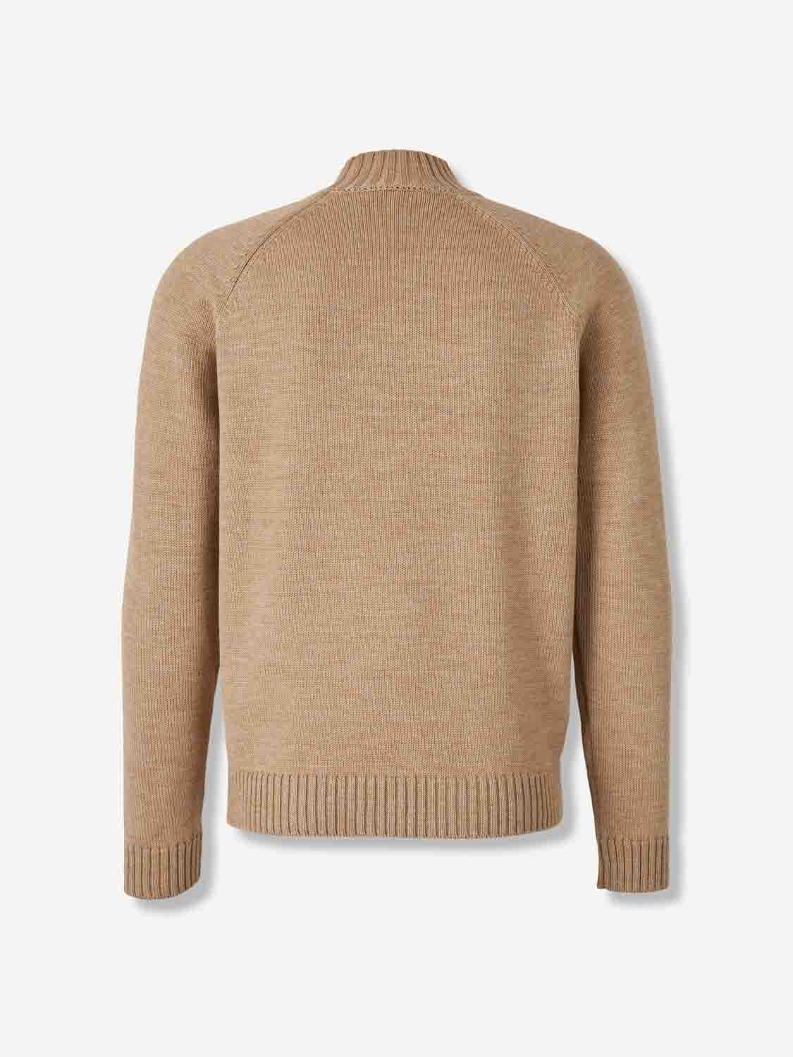 Zanone Hombre Barcelona Jersey Cuello Alto color Beige sku 542-002546 01 - Foto 2