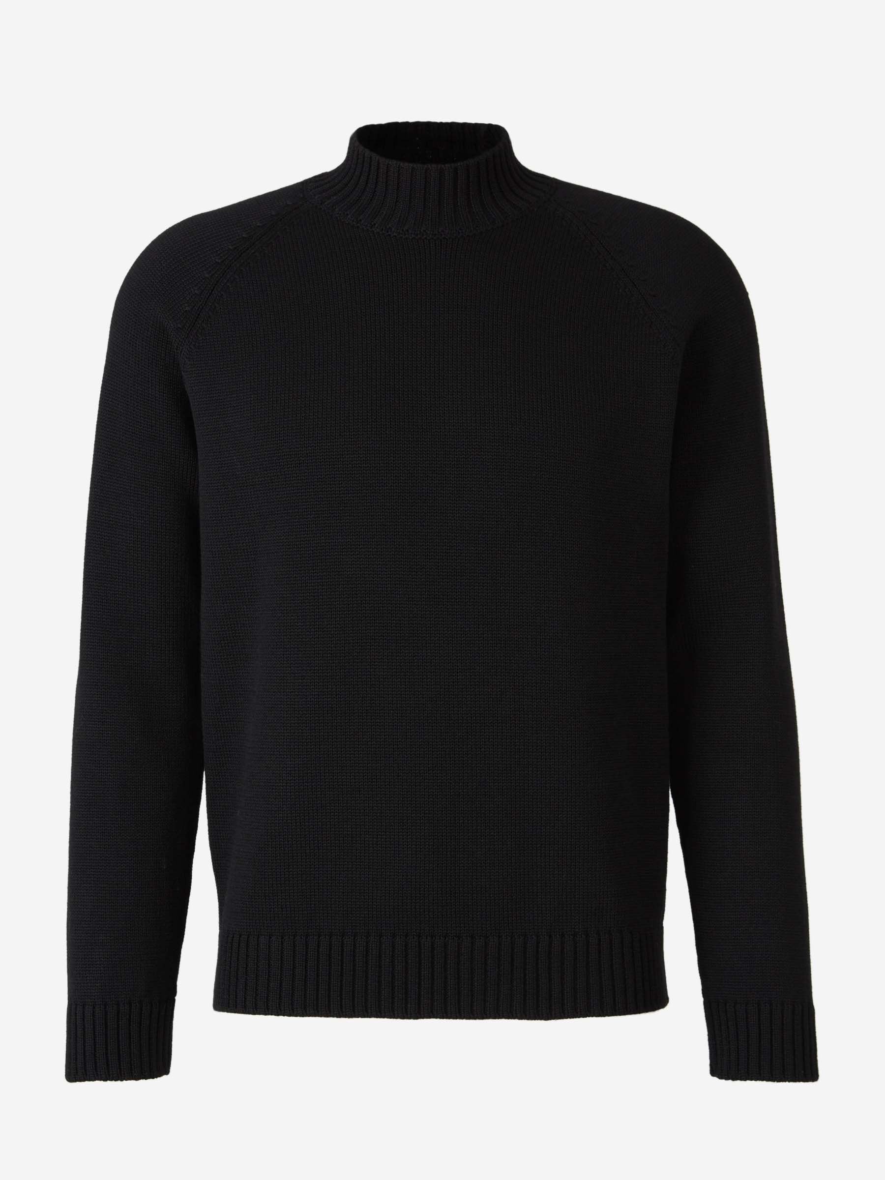 Zanone Hombre Barcelona Jersey Punto Lana color Negro sku 542-002546 02 - Foto 1