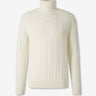 Zanone Hombre Barcelona Jersey Cuello Alto color Blanco sku 542-002547 01 - Foto 1