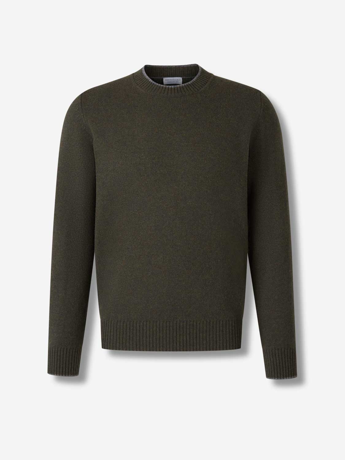Santa Eulalia Hombre Barcelona Jersey Cuello Redondo color Verde Oscuro sku 542-002548 02 - Foto 1