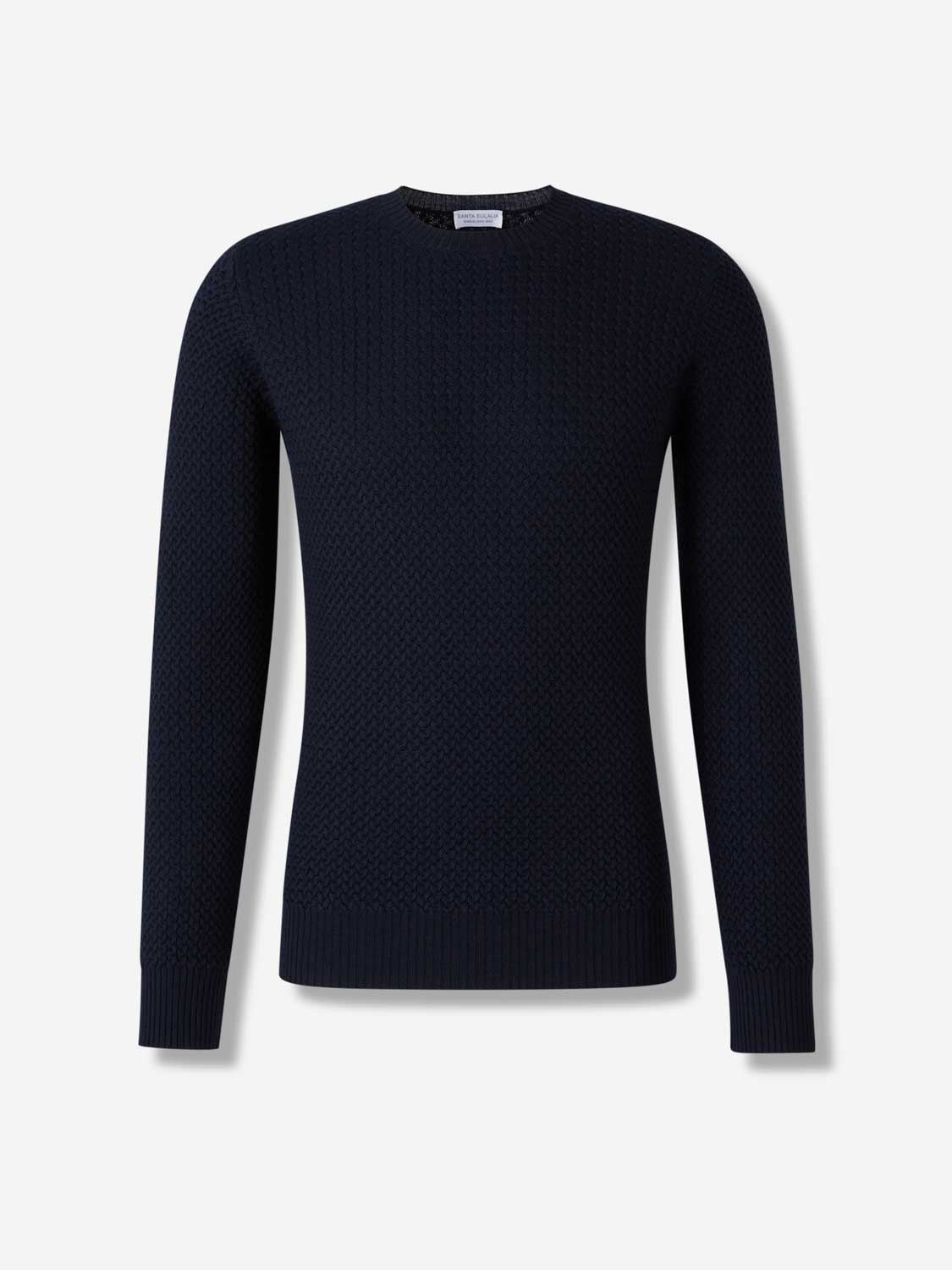 Santa Eulalia Hombre Barcelona Jersey Cuello Redondo color Azul Marino sku 542-002552 01 - Foto 1