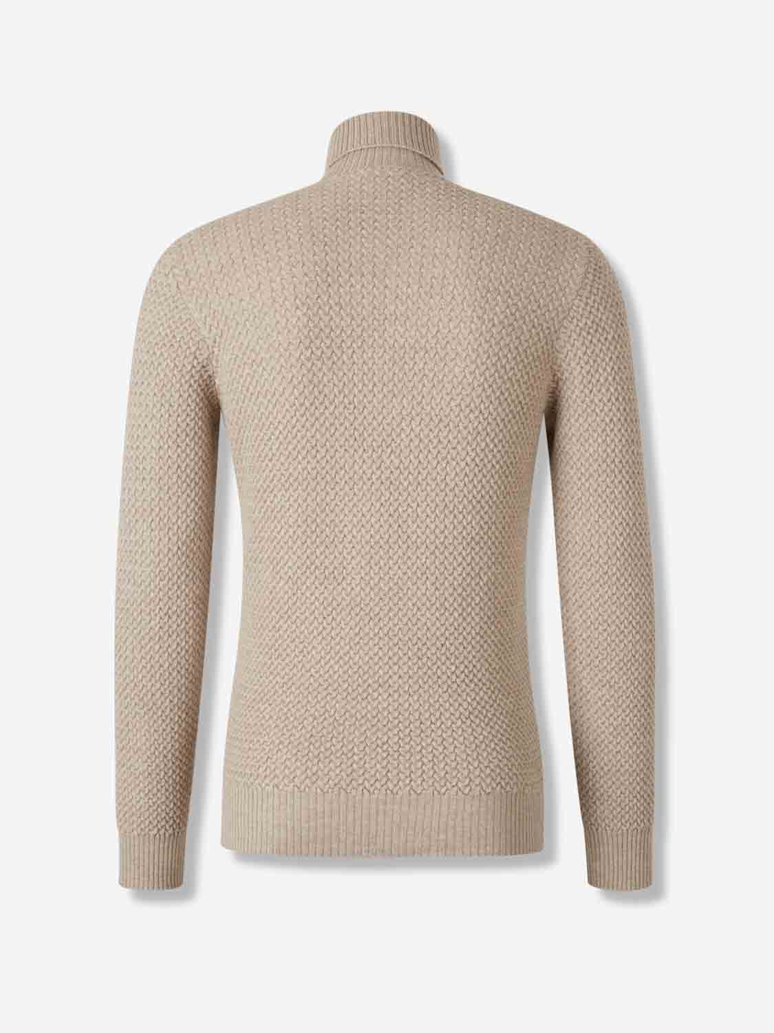 Santa Eulalia Hombre Barcelona Jersey Cuello Alto color Beige sku 542-002553 01 - Foto 2