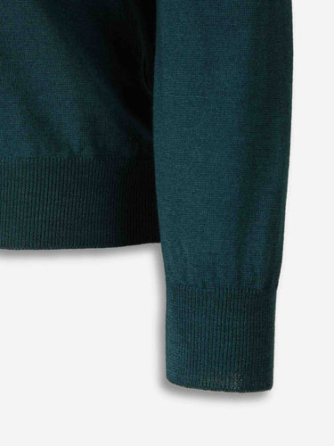 Santa Eulalia Hombre Barcelona Jersey Cuello Pico color Verde Jungla sku 542-002555 02 - Foto 4