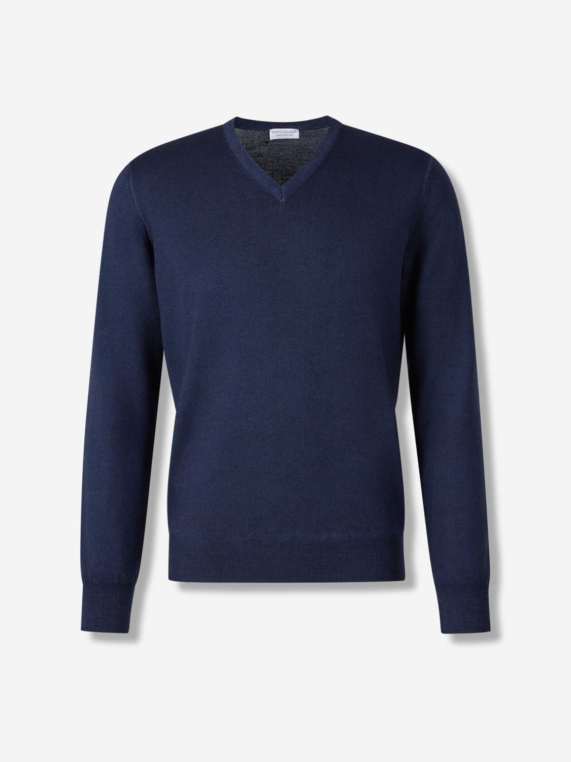Santa Eulalia Hombre Barcelona Jersey Cuello Pico color Azul Marino sku 542-002555 03 - Foto 1