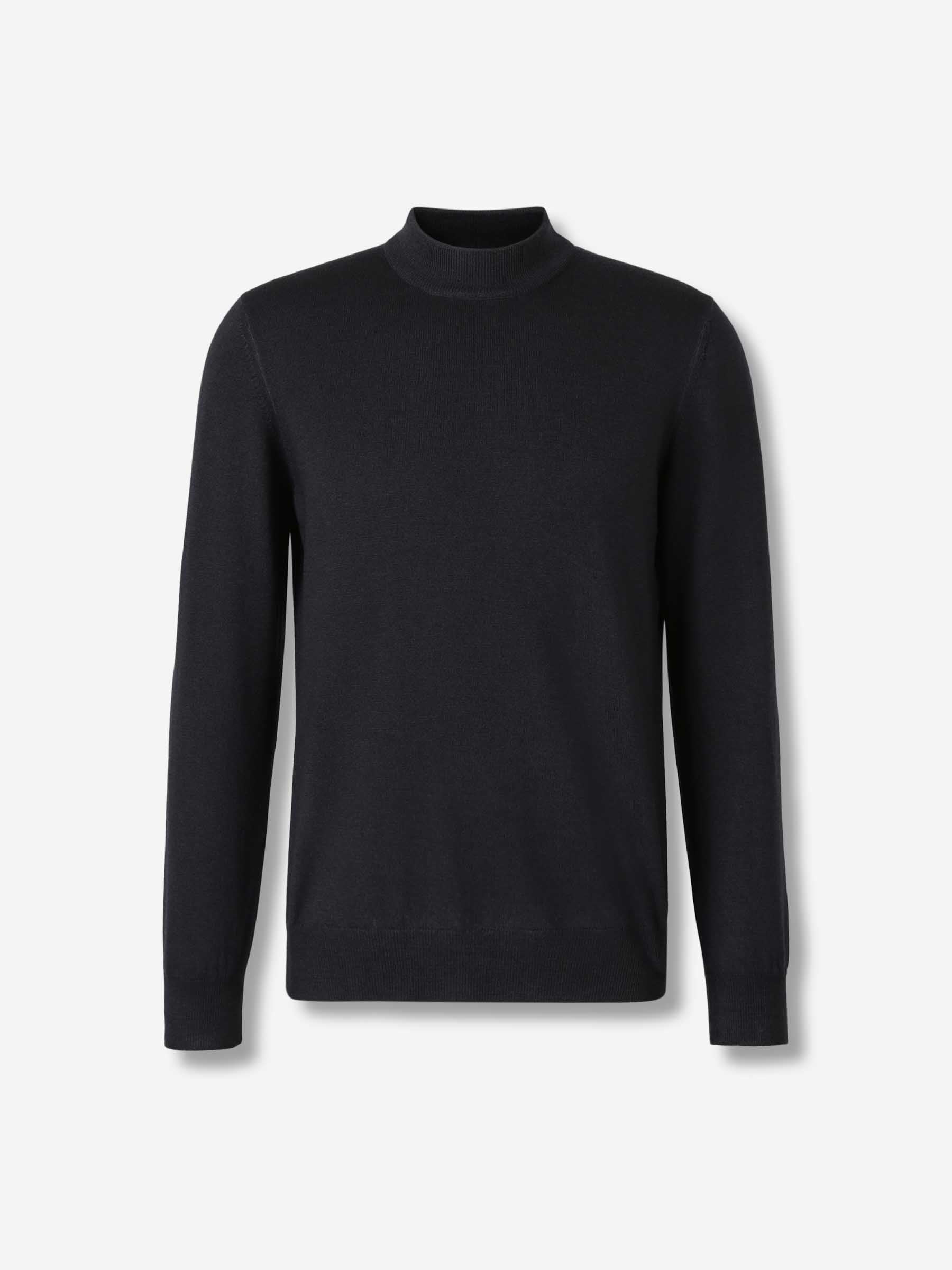 Santa Eulalia Hombre Barcelona Jersey Cuello Alto color Negro sku 542-002556 02 - Foto 1