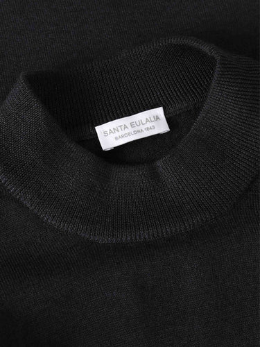 Santa Eulalia Hombre Barcelona Jersey Cuello Alto color Negro sku 542-002556 02 - Foto 3