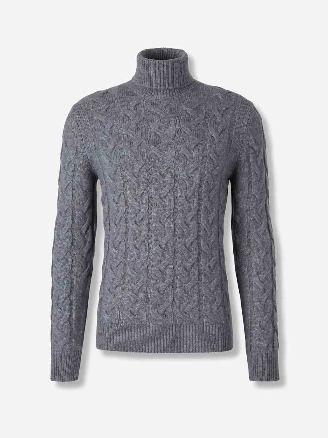 Gran Sasso Hombre Barcelona Jersey Cuello Alto color Gris sku 542-002557 01 - Foto 1