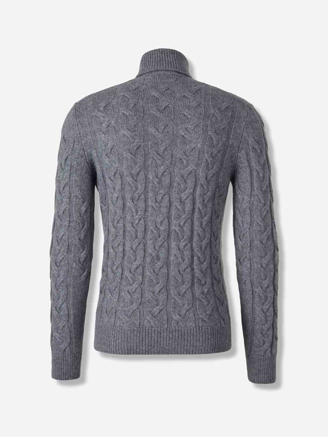 Gran Sasso Hombre Barcelona Jersey Cuello Alto color Gris sku 542-002557 01 - Foto 2