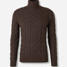 Gran Sasso Hombre Barcelona Jersey Cuello Alto color Marrón Oscuro sku 542-002557 02 - Foto 1