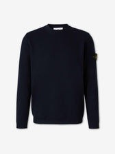 Stone Island Hombre Barcelona Jersey Cuello Redondo color Azul Noche sku 542-002569 01 - Foto 1