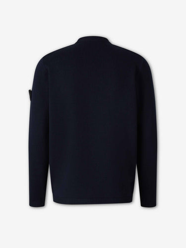 Stone Island Hombre Barcelona Jersey Cuello Redondo color Azul Noche sku 542-002569 01 - Foto 2