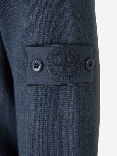 Stone Island Hombre Barcelona Jersey Cuello Redondo color Azul Índigo sku 542-002571 01 - Foto 5