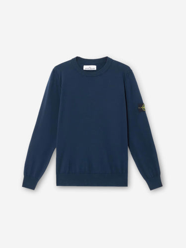 Stone Island Hombre Barcelona Jersey Cuello Redondo color Azul Noche sku 542-002572 01 - Foto 1