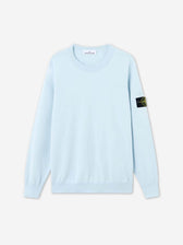 Stone Island Hombre Barcelona Jersey Cuello Redondo color Azul Celeste sku 542-002572 02 - Foto 1