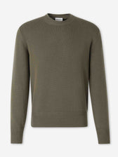Moncler Hombre Barcelona Jersey Cuello Redondo color Verde Militar sku 542-002574 01 - Foto 1