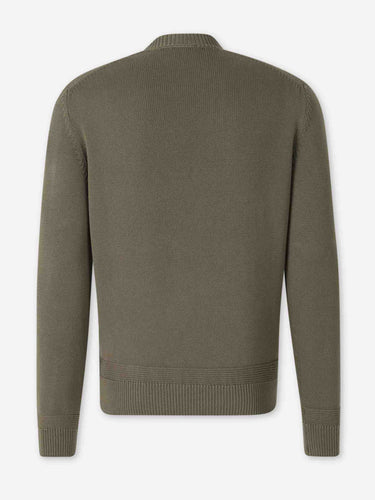 Moncler Hombre Barcelona Jersey Cuello Redondo color Verde Militar sku 542-002574 01 - Foto 2
