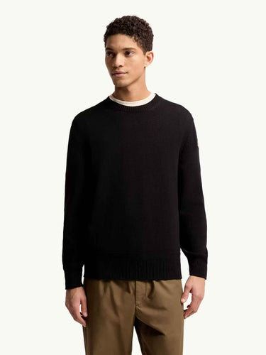 Moncler Hombre Barcelona Jersey Punto Algodón color Negro sku 542-002574 02 - Foto 2