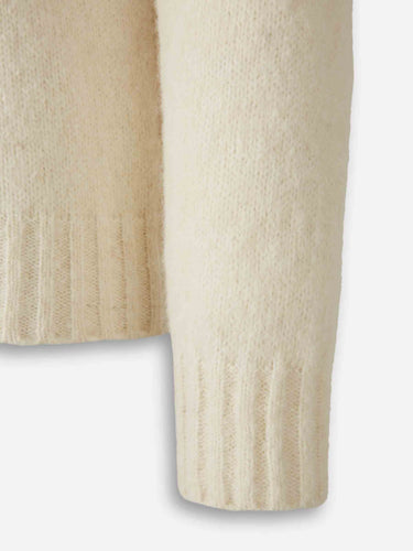 Canali Hombre Barcelona Jersey Cuello Alto color Crema sku 542-002576 01 - Foto 4