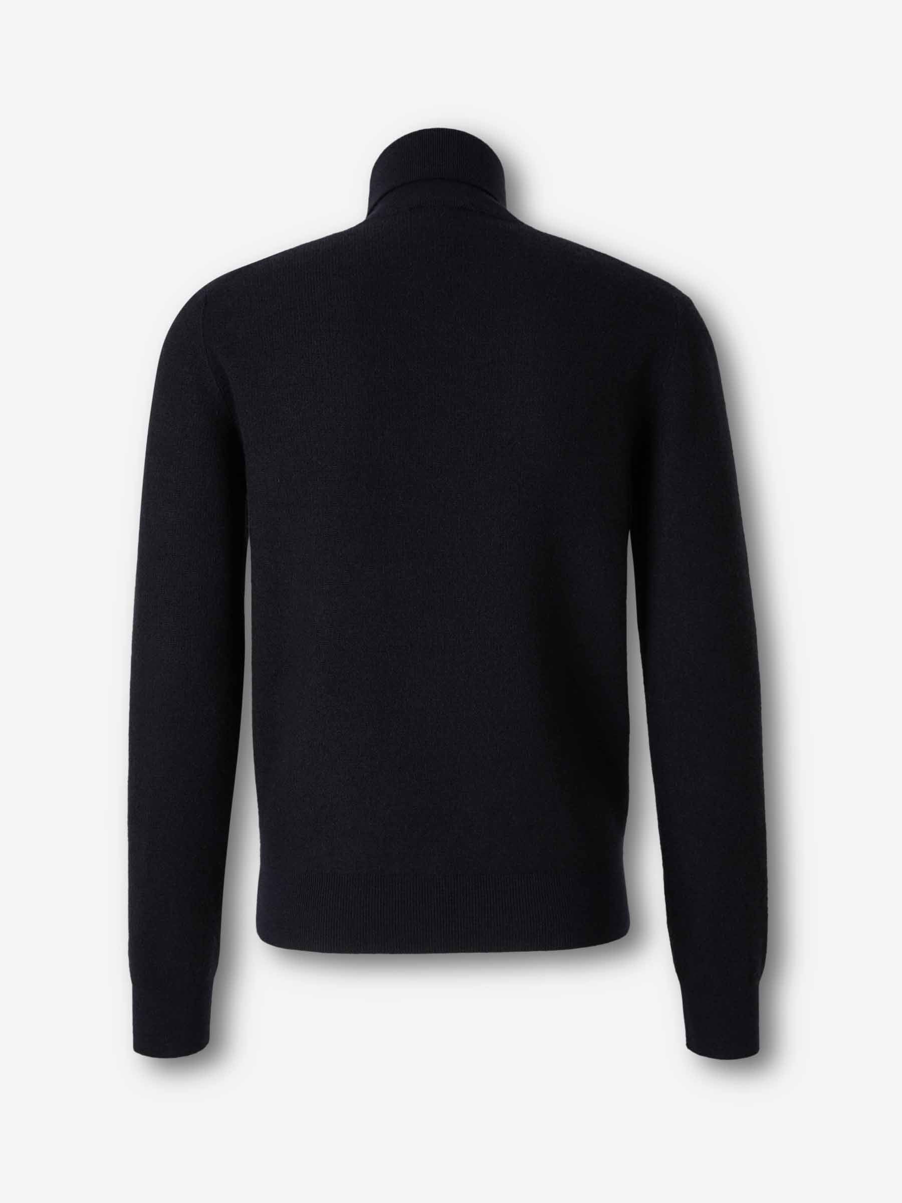 Brioni Hombre Barcelona Jersey Cuello Alto color Azul Noche sku 542-002580 01 - Foto 2