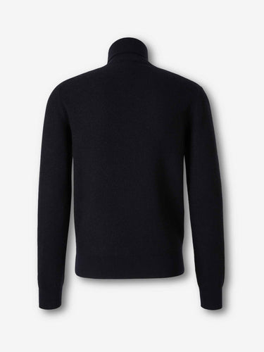 Brioni Hombre Barcelona Jersey Cuello Alto color Azul Noche sku 542-002580 01 - Foto 2