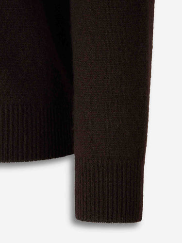 Brioni Hombre Barcelona Jersey Cuello Redondo color Marrón Oscuro sku 542-002582 01 - Foto 4