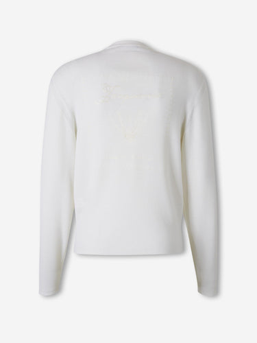 Jacquemus  Barcelona Jersey Cuello Redondo color Marfil sku 542-002583 00 - Foto 2
