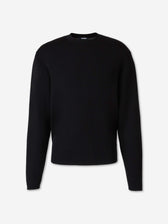 Jacquemus Hombre Barcelona Jersey Fino Cuello Redondo color Negro sku 542-002583 01 - Foto 1