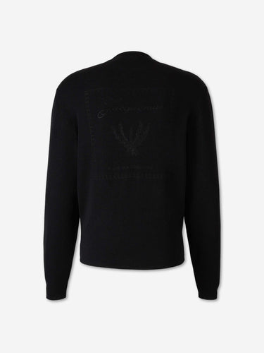 Jacquemus Hombre Barcelona Jersey Fino Cuello Redondo color Negro sku 542-002583 01 - Foto 2