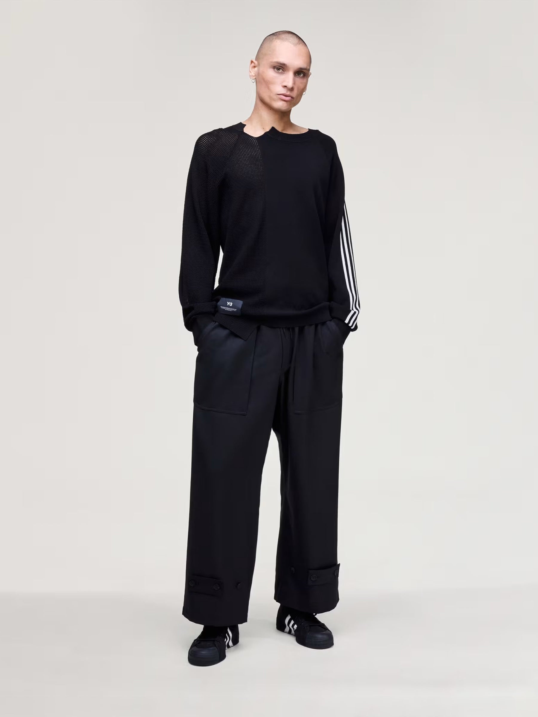 Adidas Y-3 Hombre Barcelona Jersey Punto color Negro sku 542-002584 01 - Foto 2