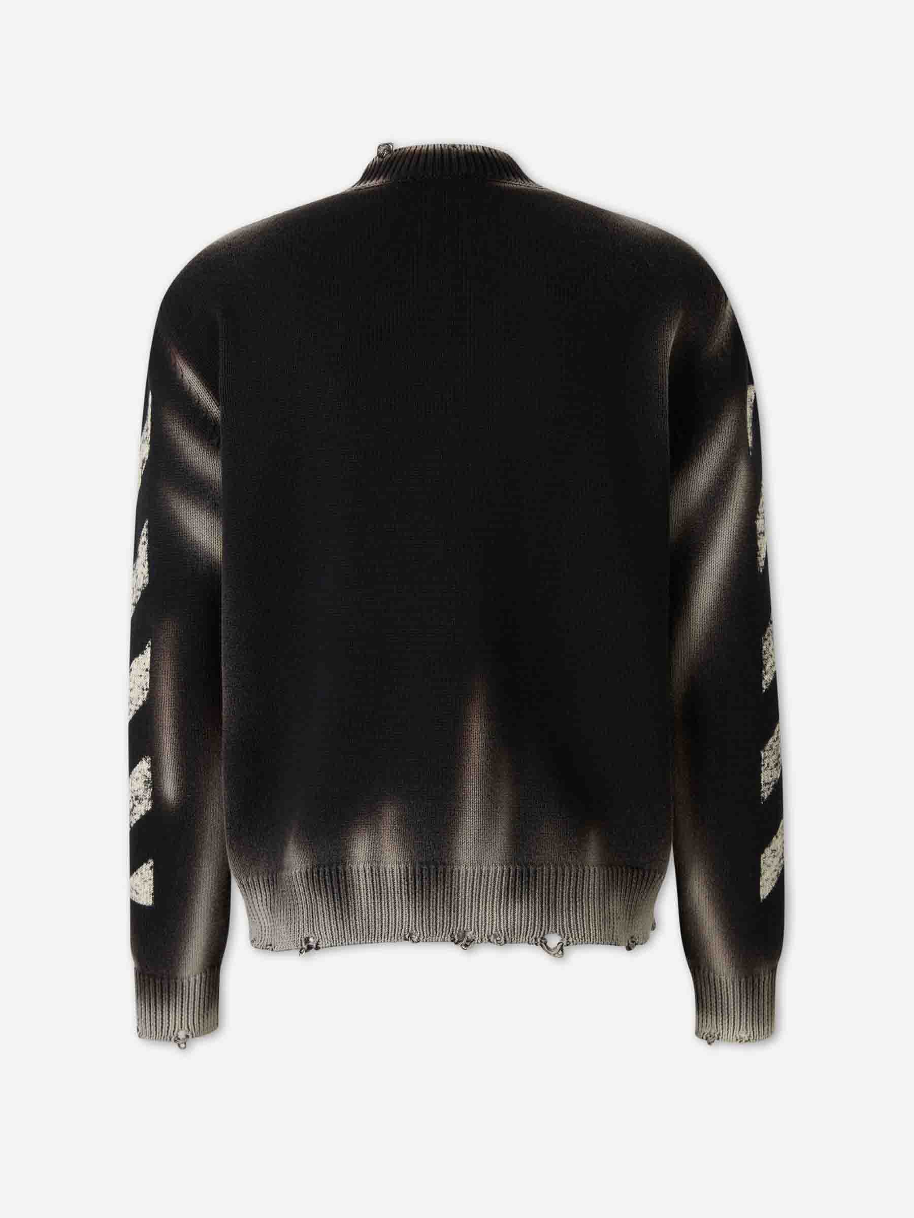 Off-White Hombre Barcelona Jersey Cuello Redondo color Negro sku 542-002585 01 - Foto 2