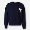 Ami Paris Hombre Barcelona Jersey Cuello Redondo color Azul Marino sku 542-002586 02 - Foto 1