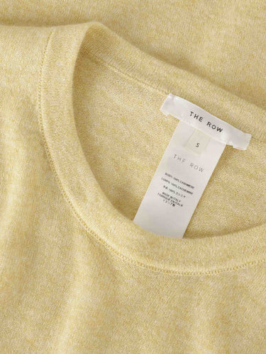 The Row Hombre Barcelona Jersey Cuello Redondo color Amarillo Limón sku 542-002587 01 - Foto 3