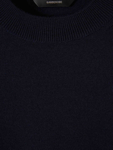 Balenciaga Hombre Barcelona Jersey Cuello Redondo color Azul Noche sku 542-002590 01 - Foto 3