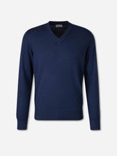 Santa Eulalia Hombre Barcelona Jersey Cuello Pico color Azul Marino sku 542-002591 02 - Foto 1