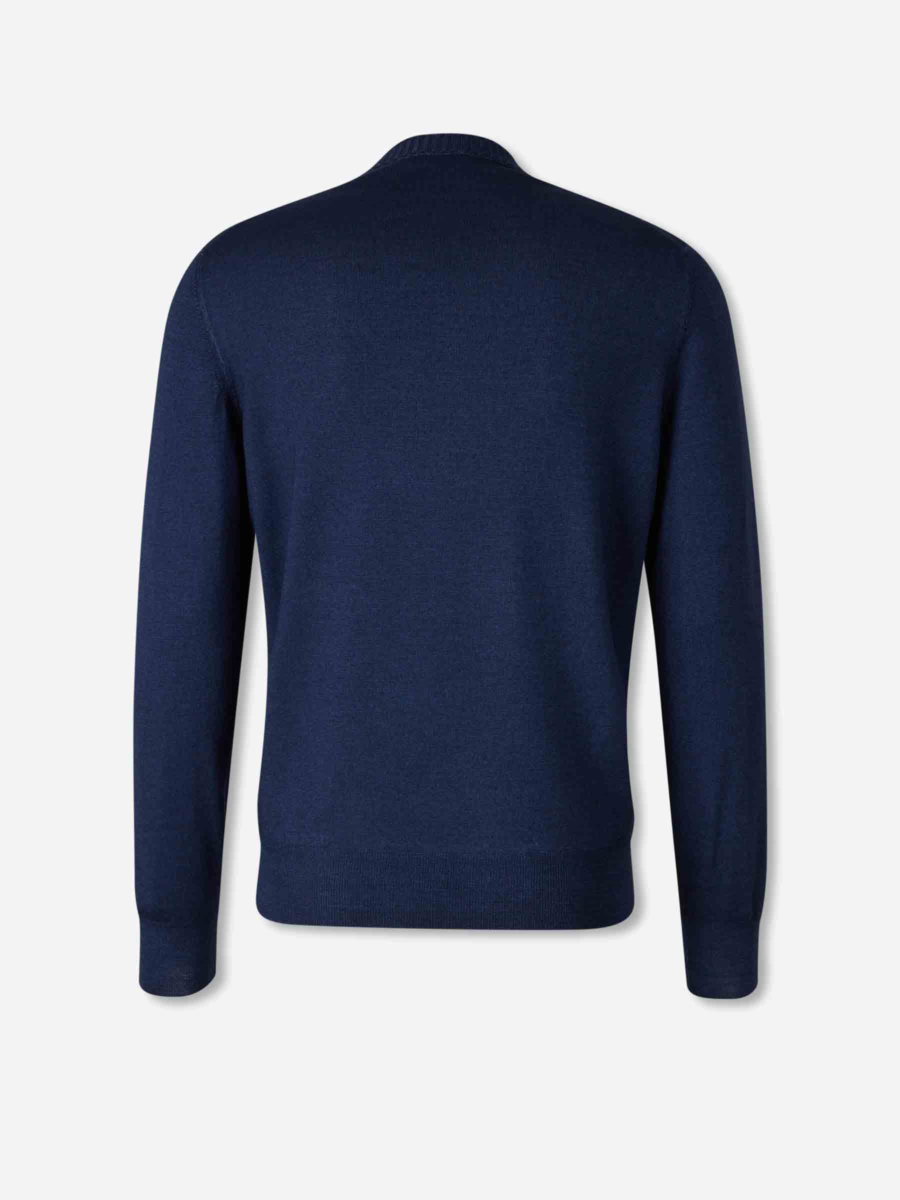 Santa Eulalia Hombre Barcelona Jersey Cuello Pico color Azul Marino sku 542-002591 02 - Foto 2