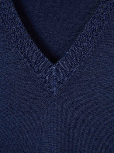 Santa Eulalia Hombre Barcelona Jersey Cuello Pico color Azul Marino sku 542-002591 02 - Foto 3