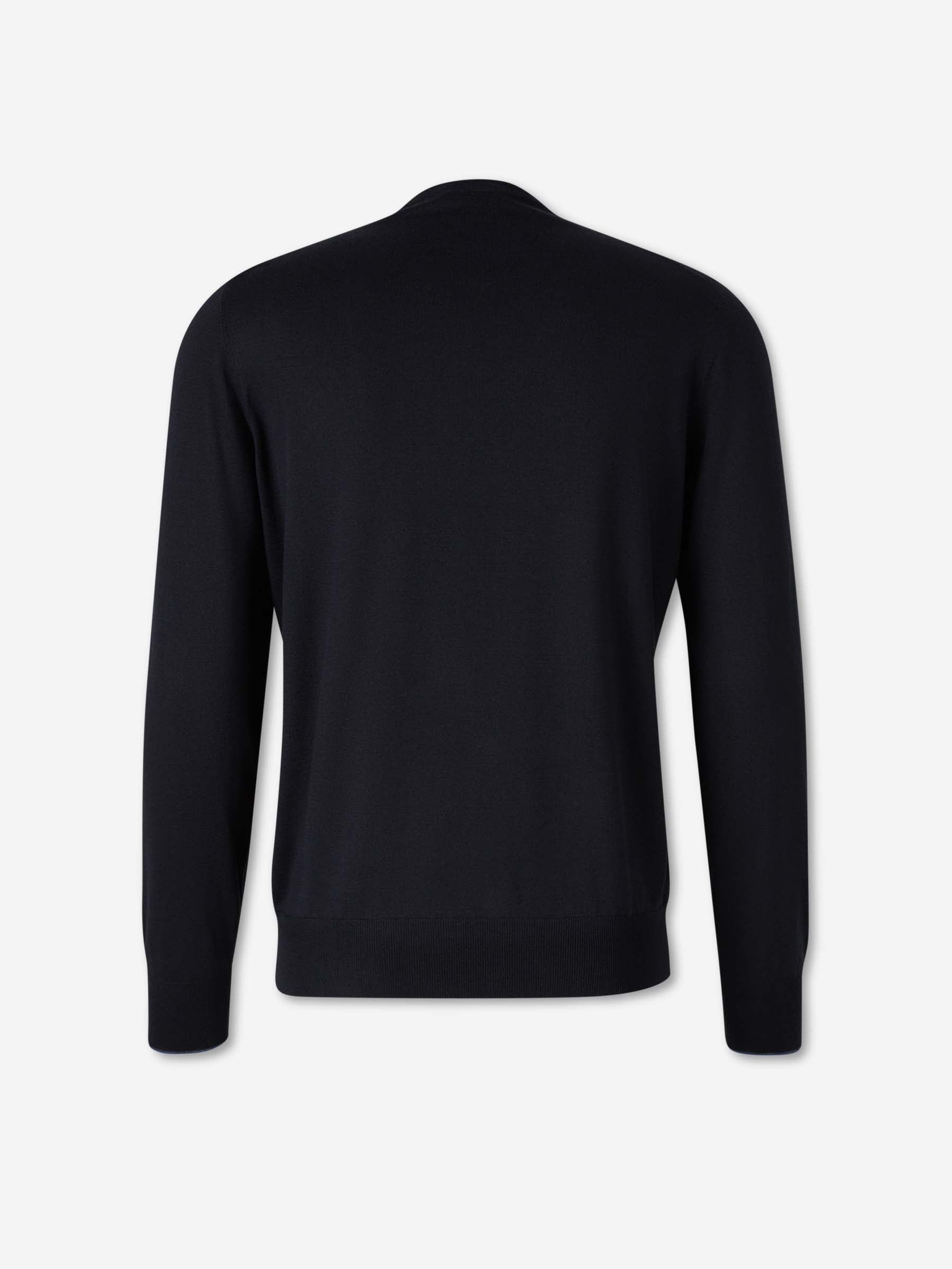 Santa Eulalia Hombre Barcelona Jersey Cuello Redondo color Azul Noche sku 542-002592 01 - Foto 2