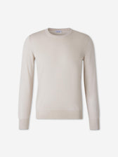 Santa Eulalia Hombre Barcelona Jersey Cuello Redondo color Beige sku 542-002592 03 - Foto 1