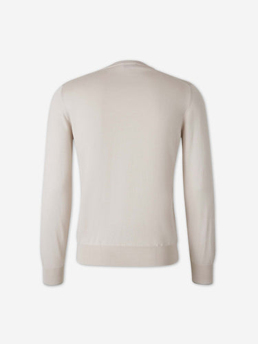 Santa Eulalia Hombre Barcelona Jersey Cuello Redondo color Beige sku 542-002592 03 - Foto 2