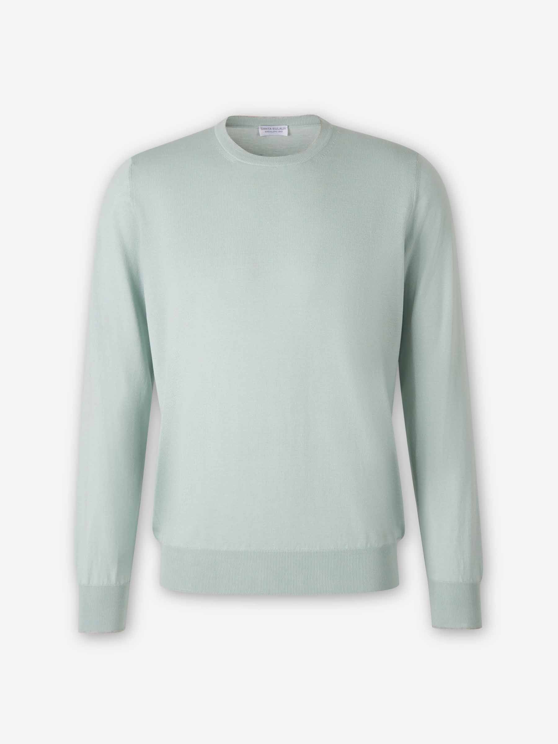 Santa Eulalia Hombre Barcelona Jersey Cuello Redondo color Verde Menta sku 542-002592 04 - Foto 1