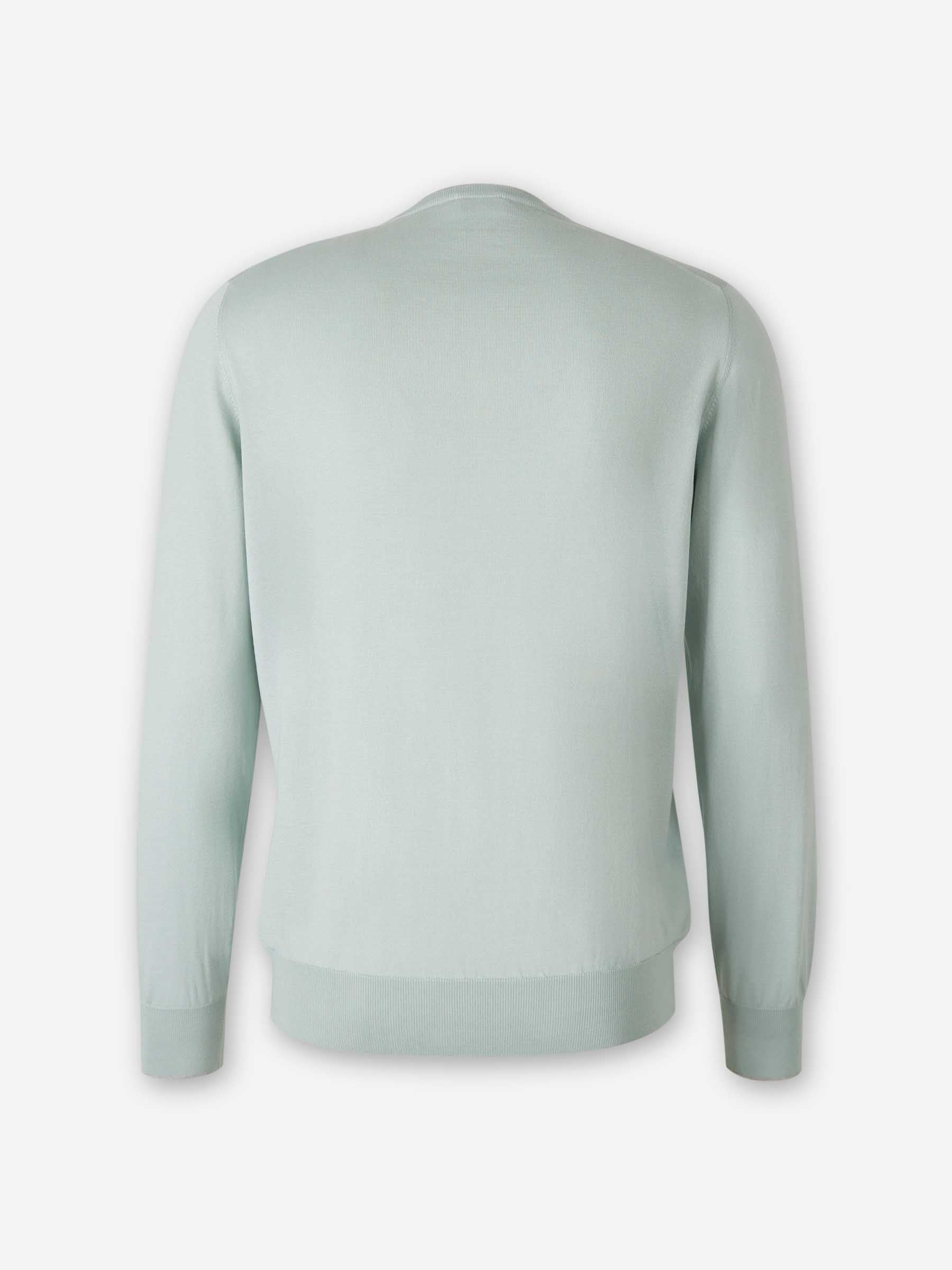 Santa Eulalia Hombre Barcelona Jersey Cuello Redondo color Verde Menta sku 542-002592 04 - Foto 2