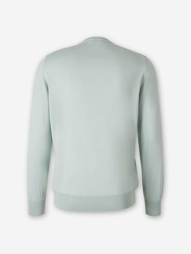Santa Eulalia Hombre Barcelona Jersey Cuello Redondo color Verde Menta sku 542-002592 04 - Foto 2