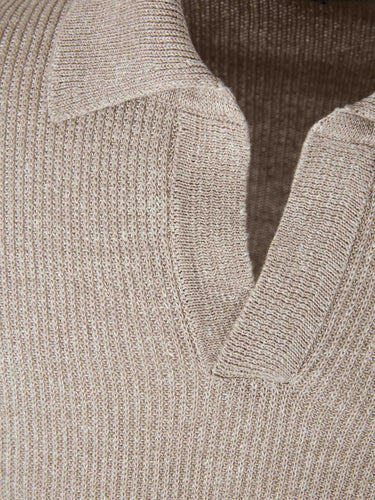 Santa Eulalia Hombre Barcelona Jersey Cuello Polo color Beige sku 542-002593 01 - Foto 3