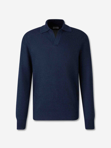 Santa Eulalia Hombre Barcelona Jersey Cuello Polo color Azul Marino sku 542-002593 02 - Foto 1