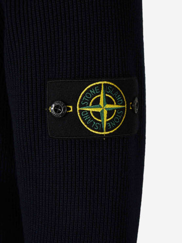 Stone Island Hombre Barcelona Jersey Cuello Alto color Azul Noche sku 542-002597 01 - Foto 3