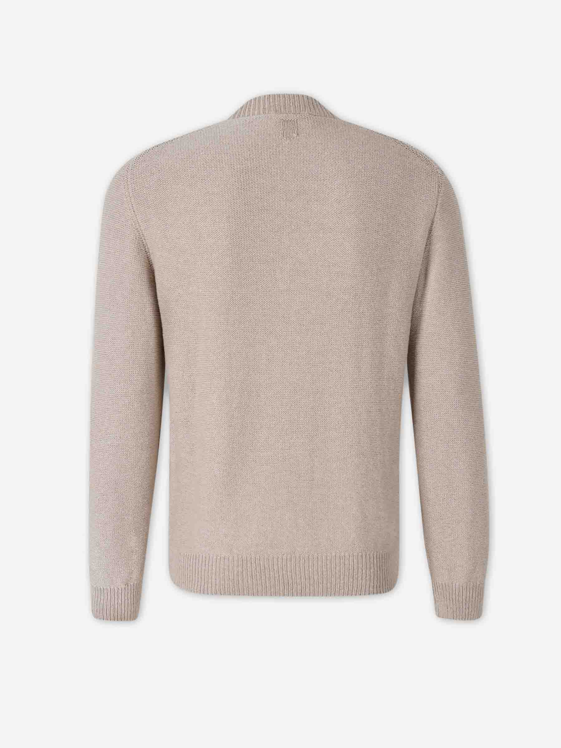 Canali Hombre Barcelona Jersey de Cuello Pico color Marrón sku 542-002598 01 - Foto 2