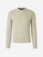 Moncler Hombre Barcelona Jersey Cuello Redondo color Beige sku 542-002599 01 - Foto 1