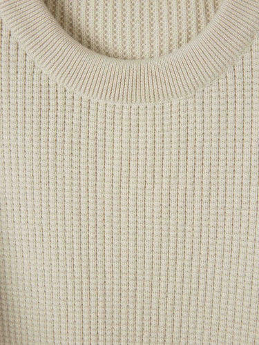 Moncler Hombre Barcelona Jersey Cuello Redondo color Beige sku 542-002599 01 - Foto 3