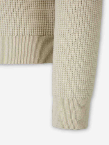 Moncler Hombre Barcelona Jersey Cuello Redondo color Beige sku 542-002599 01 - Foto 4