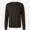 Zegna Hombre Barcelona Jersey de punto de lana merino de corte clásico color Marrón Oscuro sku 542-002604 01 - Foto 1